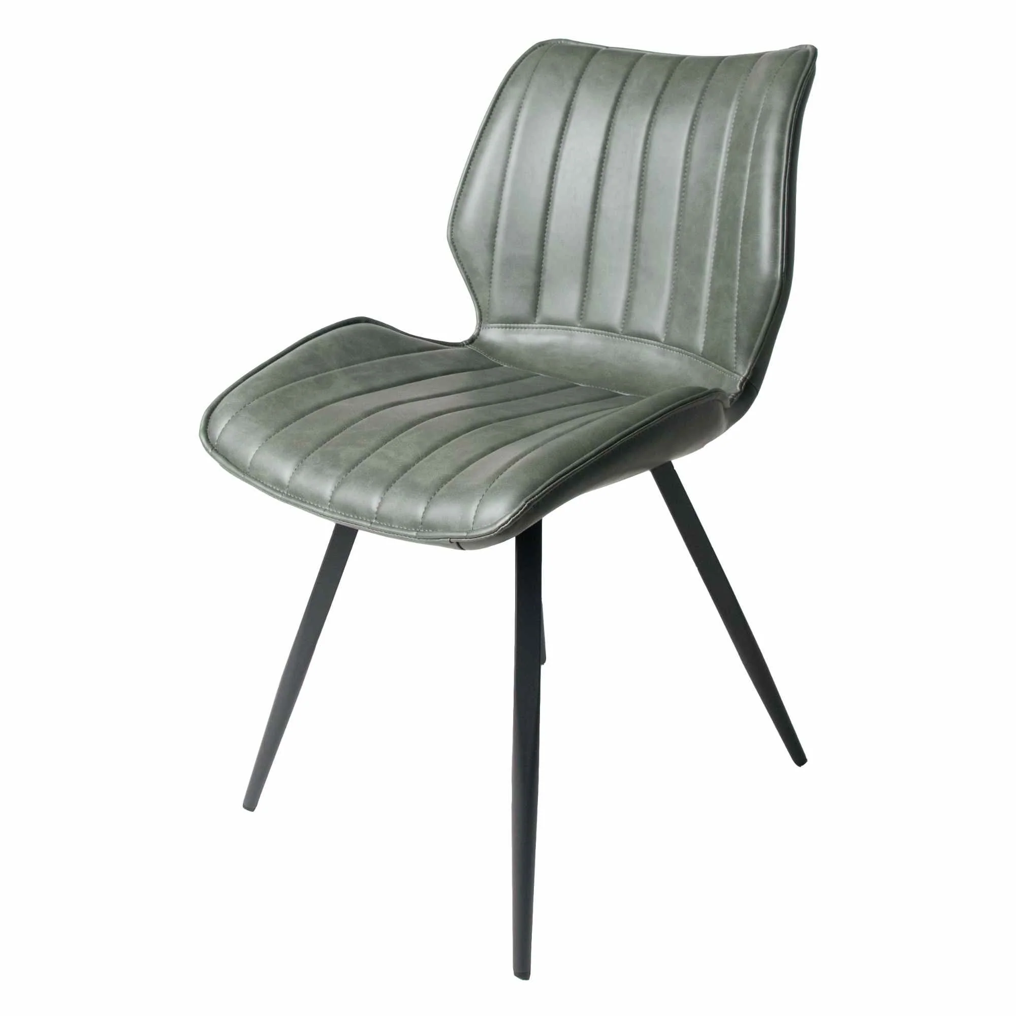 Alfa Vegan Leather Dining Chair - SET of TWO - Image 12