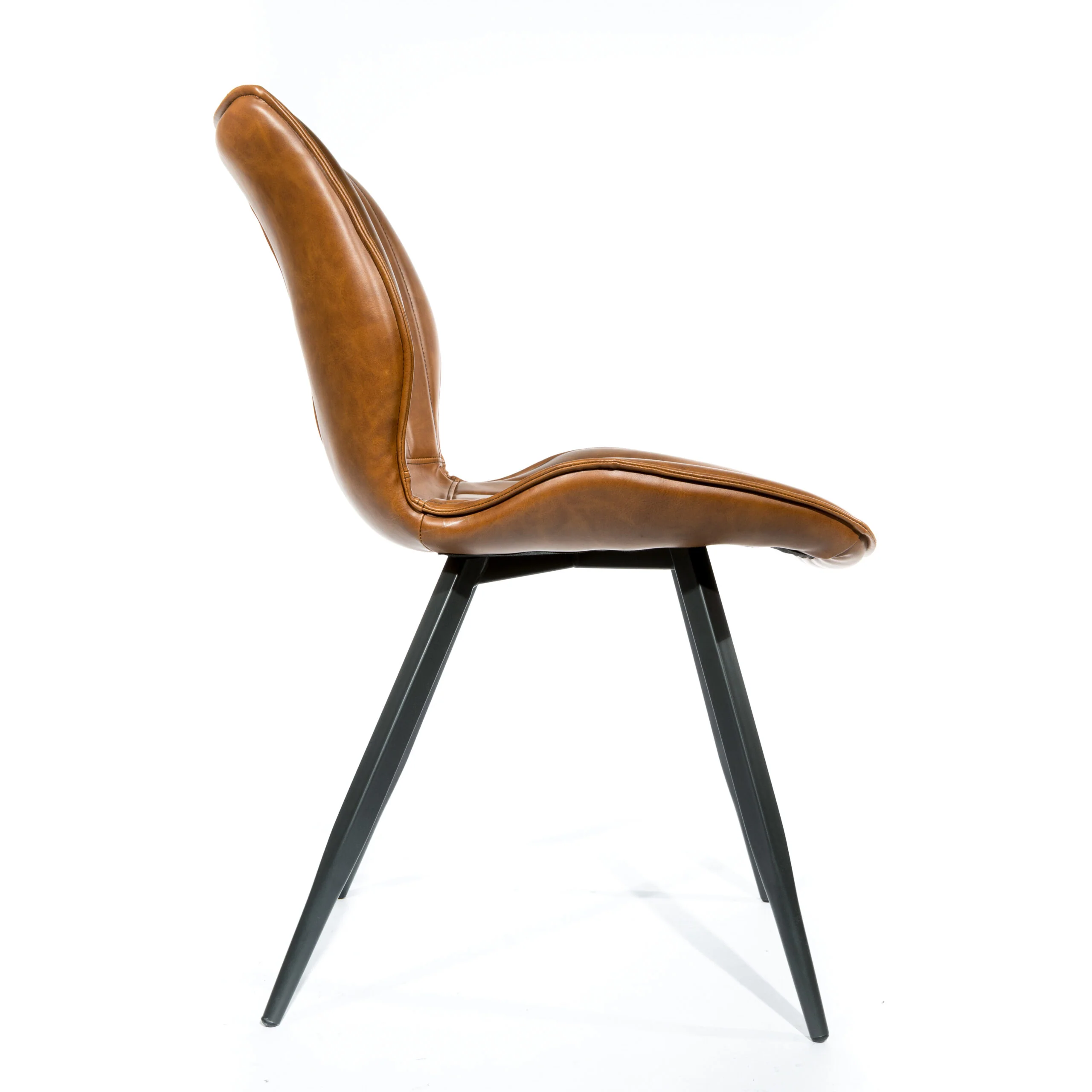 Alfa Vegan Leather Dining Chair - SET of TWO - Image 4