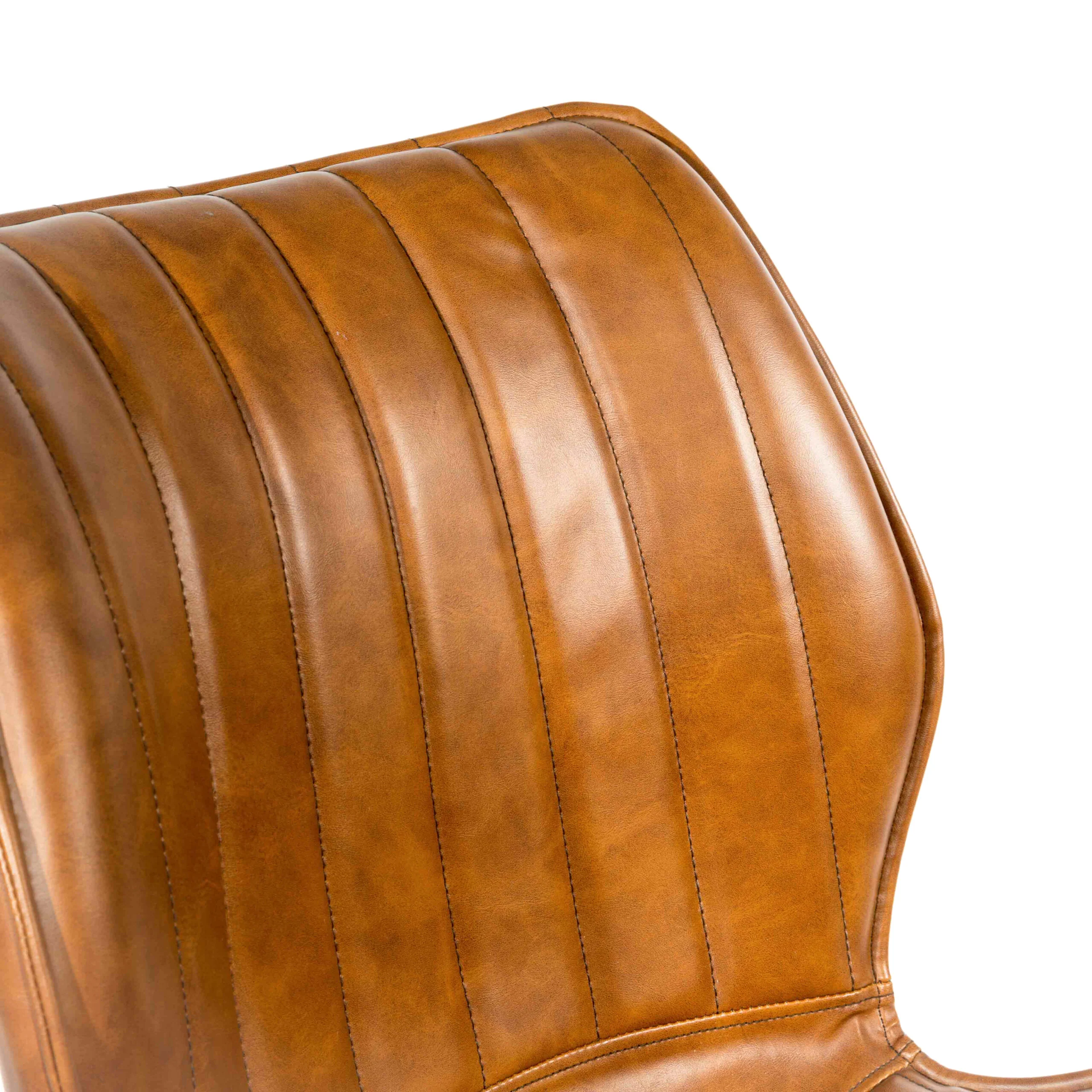 Alfa Vegan Leather Dining Chair - SET of TWO - Image 6