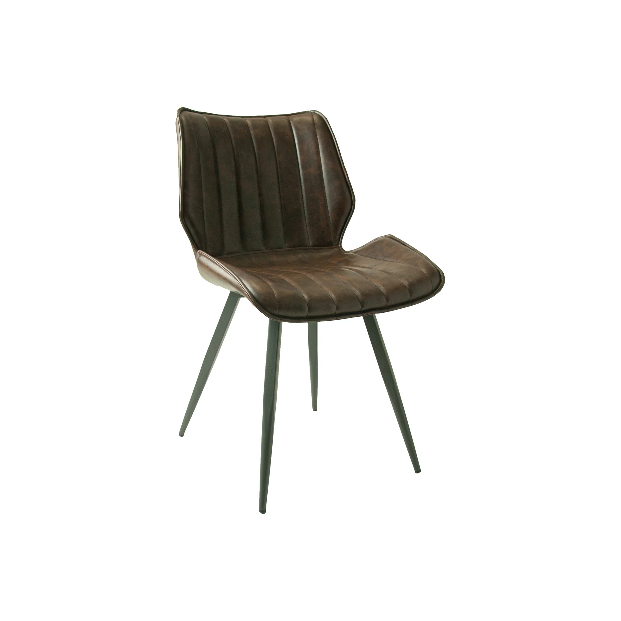 Alfa Vegan Leather Dining Chair - SET of TWO - Image 8