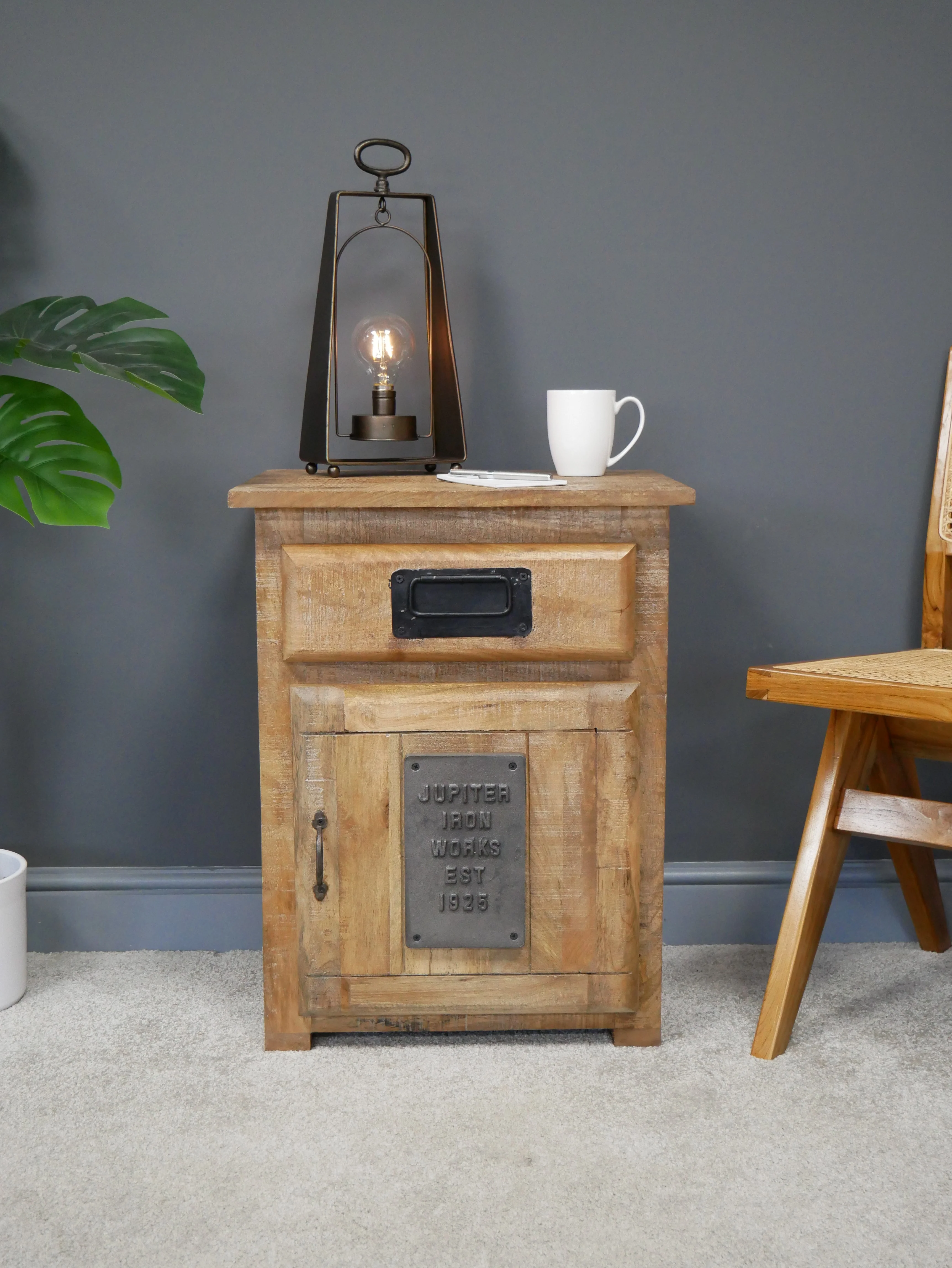 Industrial Bedside Cabinet - back In stock - Image 3