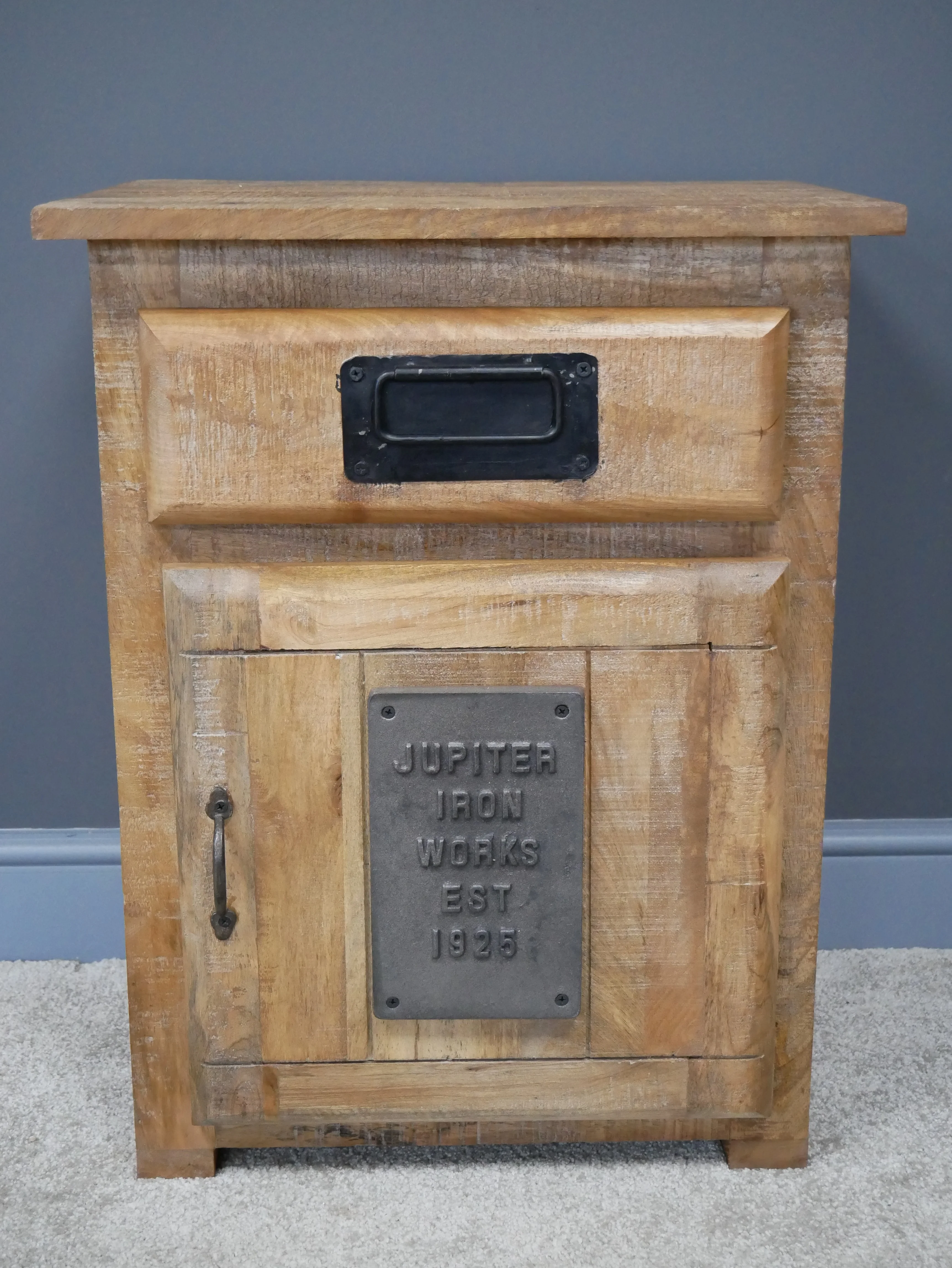 Industrial Bedside Cabinet - back In stock - Image 5