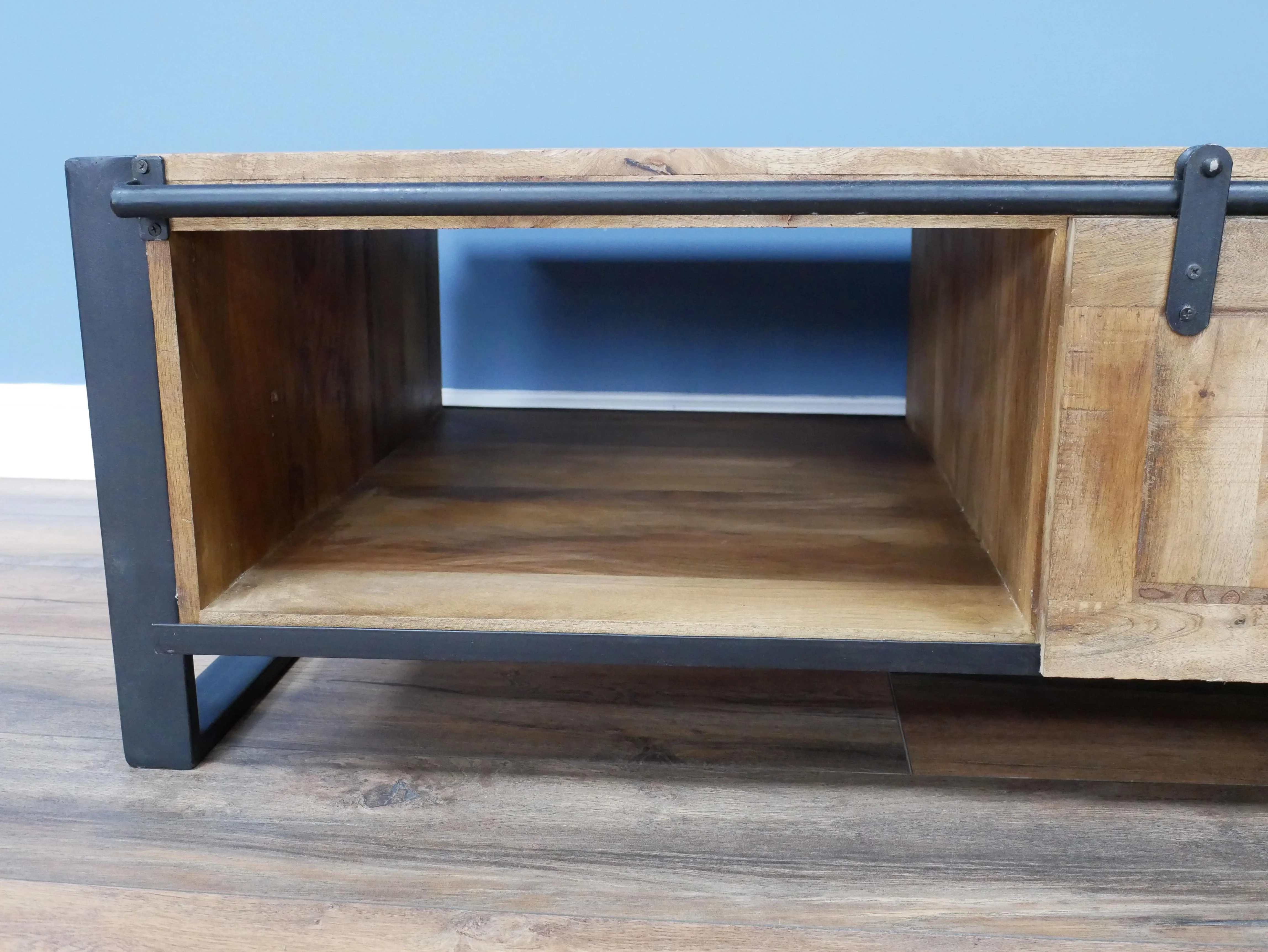 Industrial Coffee Table Sliding Door - Back in stock - Image 8