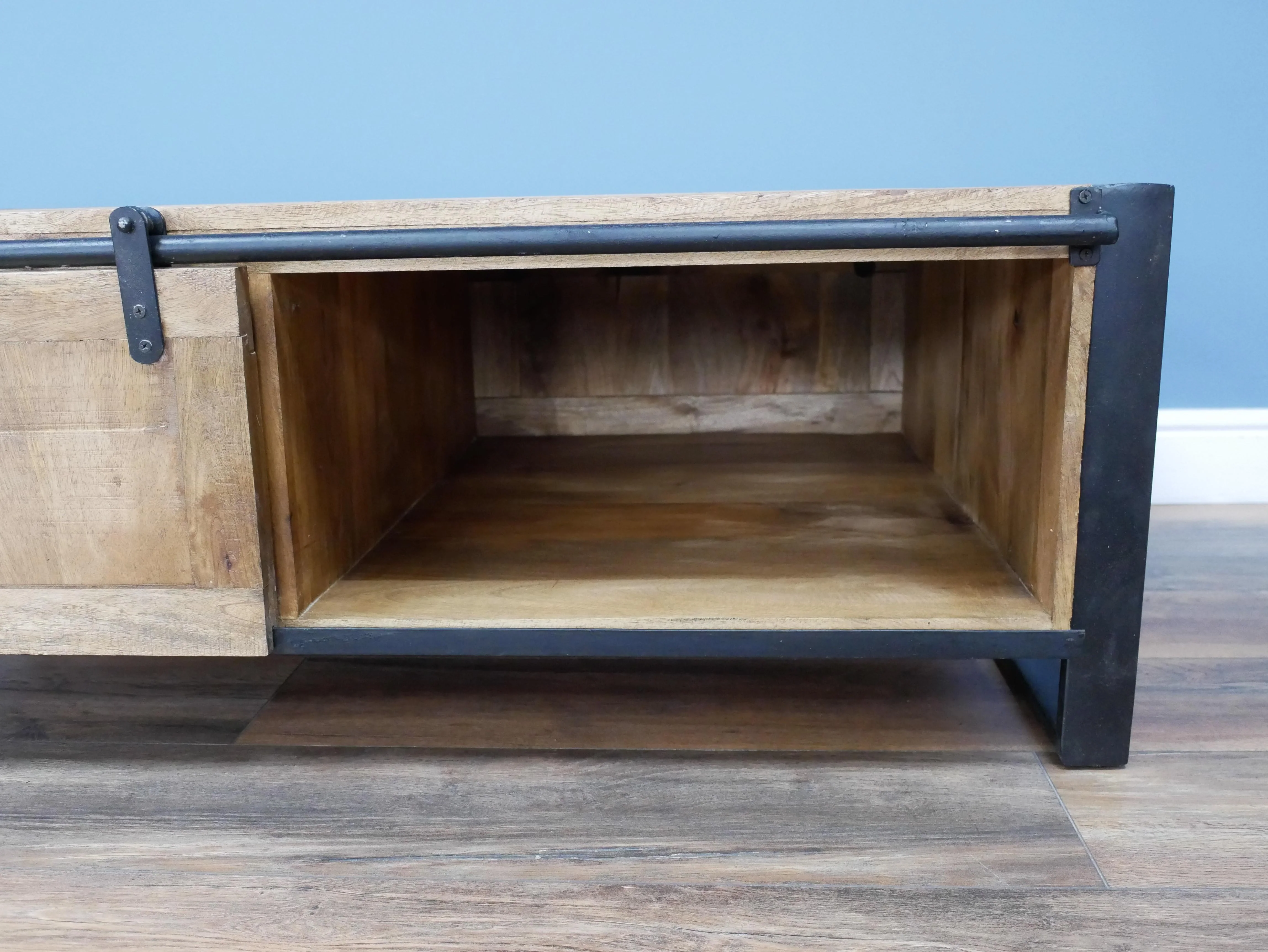 Industrial Coffee Table Sliding Door - Back in stock - Image 9