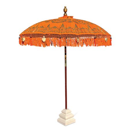 Parasol Base Terrazzo White - Large Heavier - Image 3