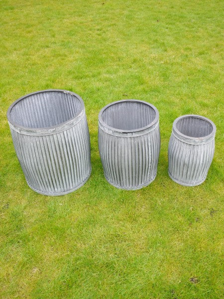 Set of 3 Round Planters - Image 3