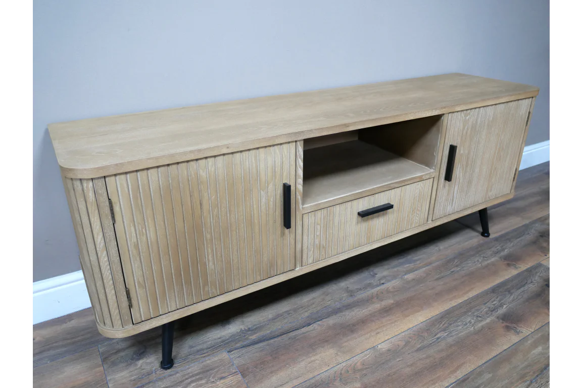 TV Cabinet - Wood & Metal - Image 4